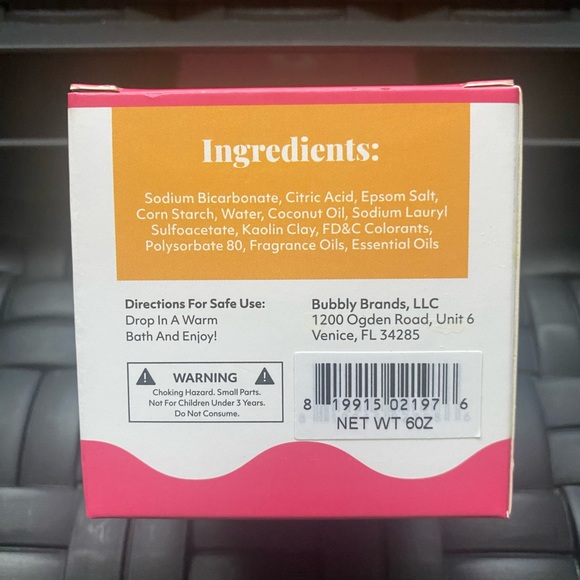 Bubbly Belle Harmony Bath Bomb 6oz Surprise Ring relaxing gift New in Box! - Picture 3 of 5